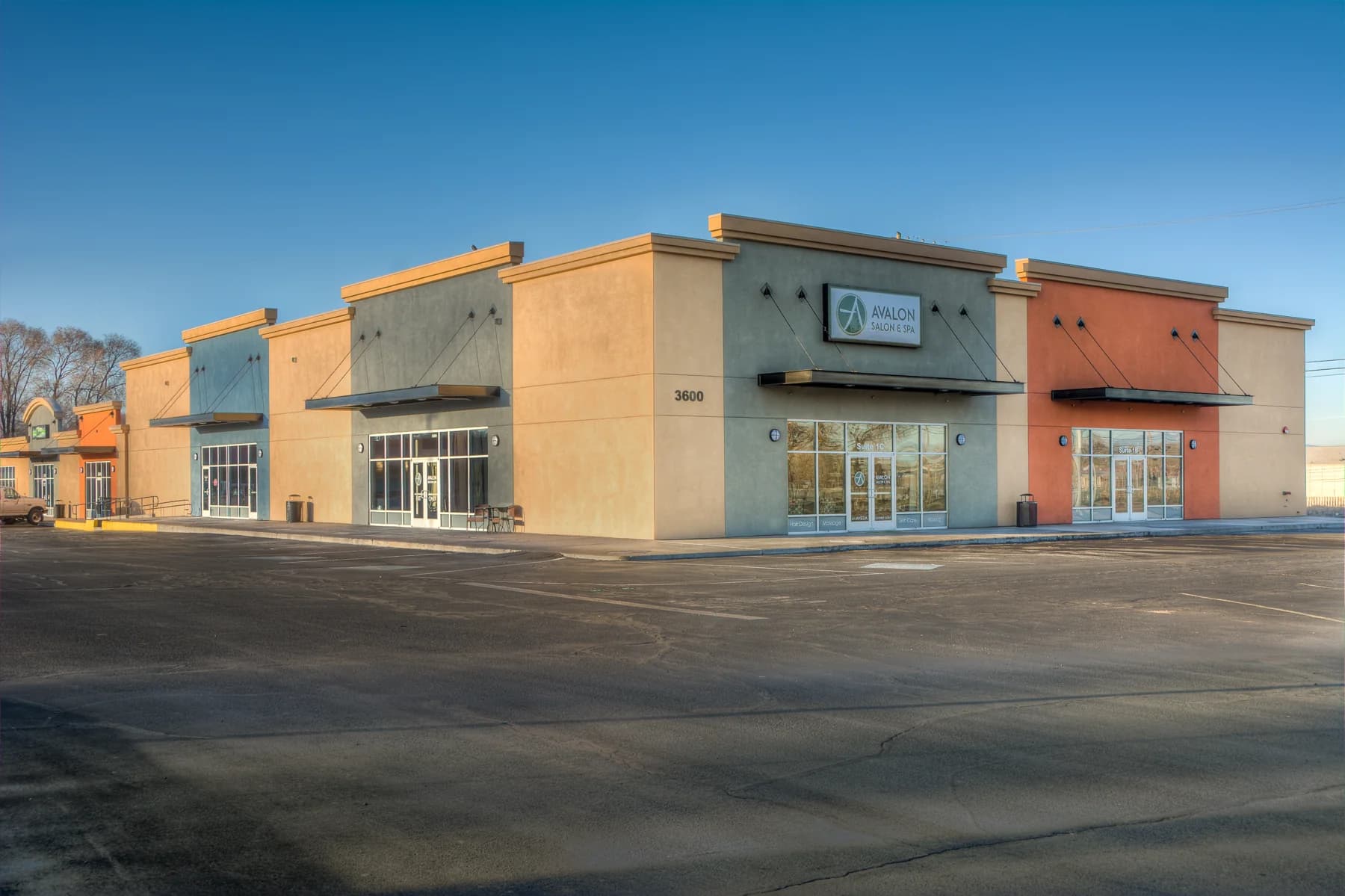 Avalon Salon and Spa building on South 6th Street in Klamath Falls